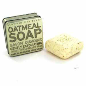 Scottish Fine Soaps Oatmeal Soap in a Tin 100g