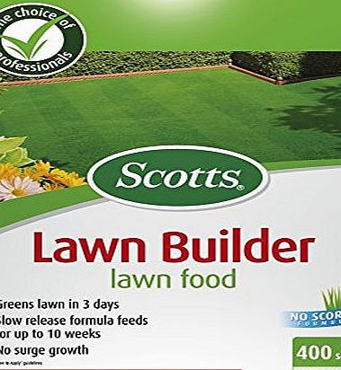 Scotts Lawn Builder 400 sq m Lawn Food Bag