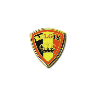 Belgium Enamel Pin Badge