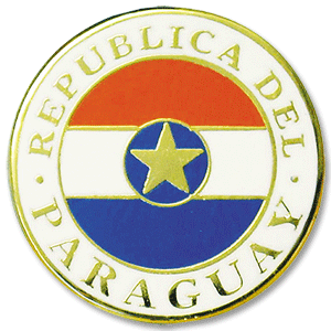 Paraguay Enamel Pin Badge