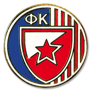 Red Star Belgrade Pin Badge