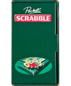 Scrabble Pocket Magnetic Scrabble Board Game