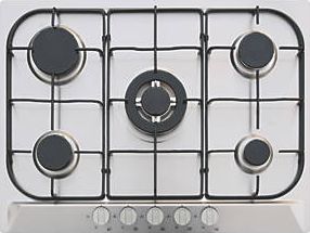 Screwfix, 1228[^]39509 GHFFX70SS Gas Hob Stainless Steel 680 x 500mm