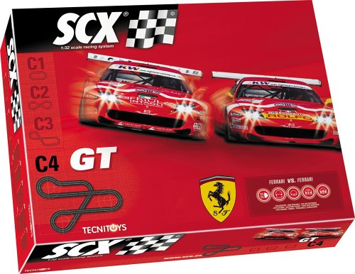 SCX C4 GT 1:32 Scale Racing System (Ferrari 550 Maranello)
