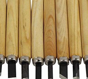 SE  - Wood Carving Chisels - 5.5In., 8 pc - 773Wc