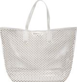 Seafolly, 1295[^]276791 Carried Away Double Dot Tote - White