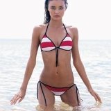 Seafolly Cayman Splice Separates Fix Moulded Tri - Flame