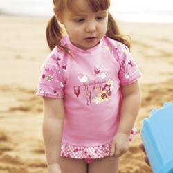 Confetti Baby Sunvest Set - Pink