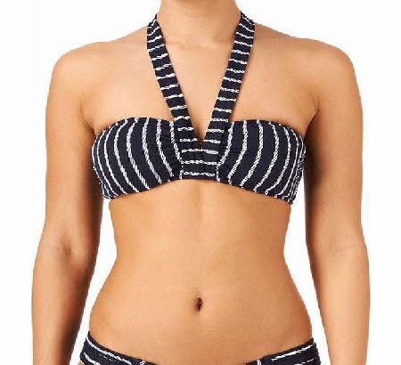 Seafolly Womens Seafolly Coastline Bandeau Bikini Top -