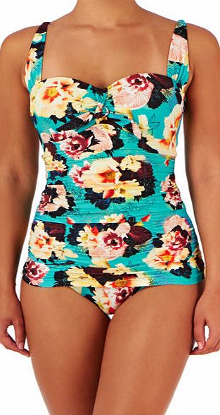 Seafolly Womens Seafolly Kabuki Bloom Maillot Swimsuit -