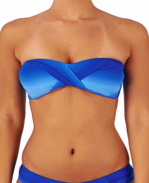 Seafolly Womens Seafolly Miami Bandeau Bikini Top -