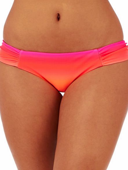 Seafolly Womens Seafolly Miami Ruched Side Bikini Bottom