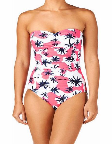 Seafolly Womens Seafolly Palm Springs Bandeau Maillot