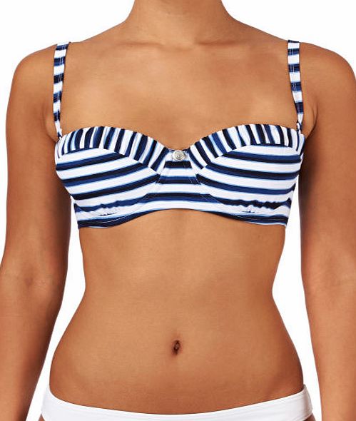 Seafolly Womens Seafolly Seaview D Cup Bustier Bra