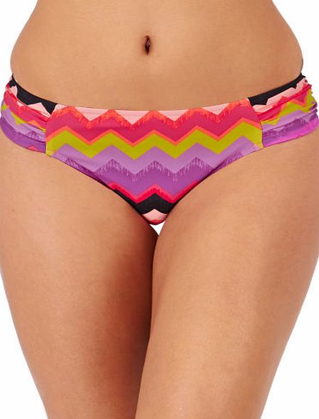 Seafolly Womens Seafolly Soundwave Ruched Side Retro