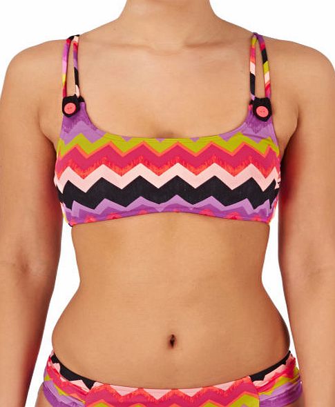 Seafolly Womens Seafolly Soundwave Tank Bikini Top -
