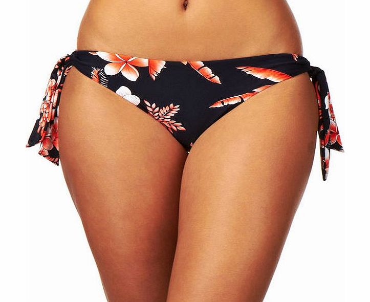 Seafolly Womens Seafolly Tropical Beat Hipster Tie Side