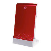 Freeagent Go 320GB red portable hard drive
