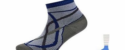 Seal Skinz Sealskinz Thin Socklet Waterproof Sock Grey/blue