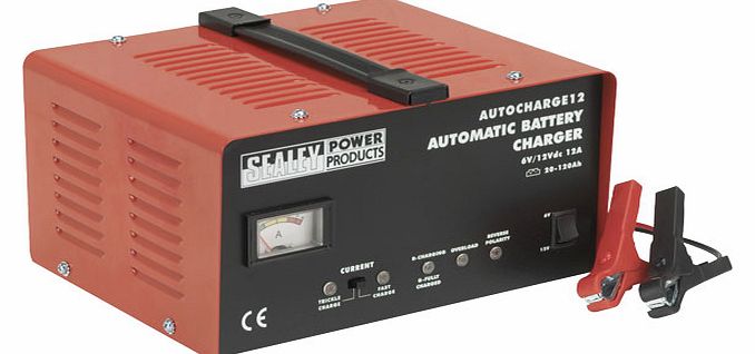 Battery Charger Electronic 12Amp 6/12V 230V