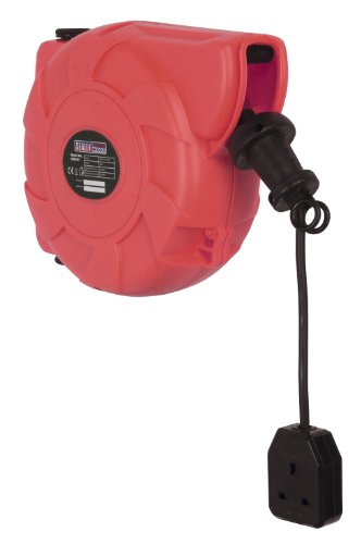 Sealey CRM101 10m Retractable Cable Reel System