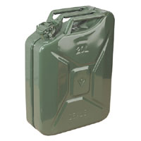 SEALEY Jerry Can 20ltr - Green