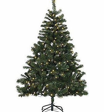 Sealey XMAS6 Pre-Lit Artificial Christmas Tree, 6 ft