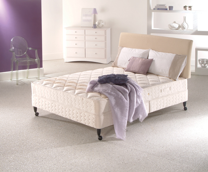 Sealy Beds Bonanza 17cm On Legs 4ft 6 Double Divan Bed