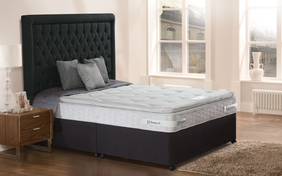 Sealy Pillow Honister Contract Divan Bed,
