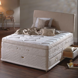 Sealy Enchantment 6FT Zip and Link Divan Bed