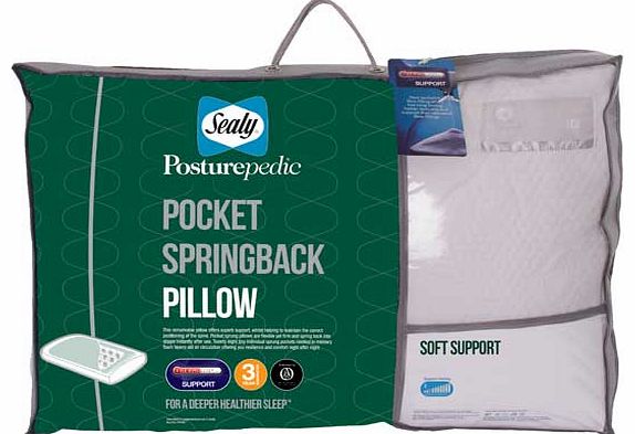 Sealy Posturepedic Pocket Spring Pillow