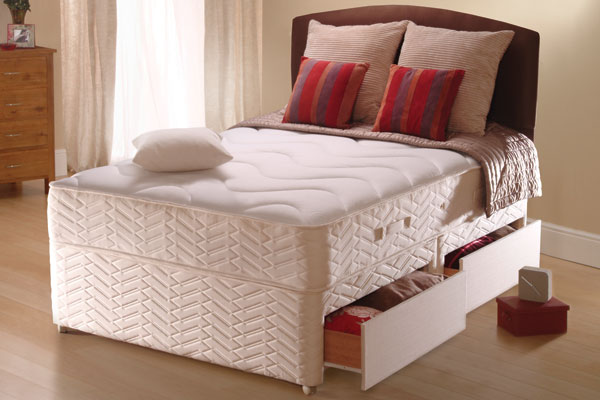 Sealy Superior Comfort Divan Bed Single 90cm