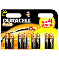 Duracell AA Batteries Pack of 8