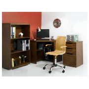 corner desk, filer & storage bundle