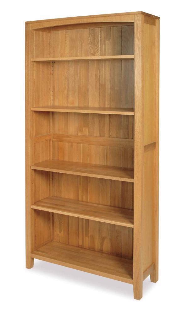 seattle Light Oak Large Bookcase - 6ft x 3ft