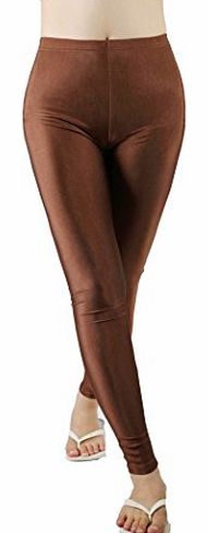 Seawhisper Women Fashion Full Length Plain Leggings Lycra Trousers Stretch Pants Multicolour