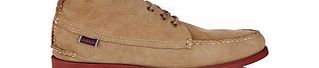 Campsides beige suede moccasin boots