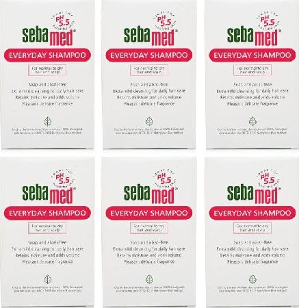 Sebamed, 2102[^]0104237 Everyday Shampoo - 6 Pack
