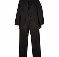 1-12yrs black classic three-piece suit