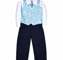 2-10yrs blue page boy suit