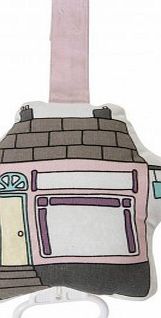 Sebra Musical House Soft Toy Pink `One size