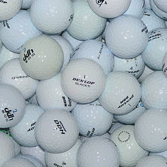 Second Chance Dunlop Off Run Pearl Quality Golf Balls 12 Balls