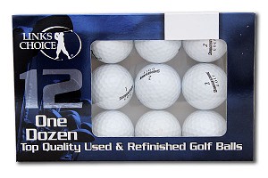 Second Chance Grade A Bridgestone B330 Golf Balls Dozen