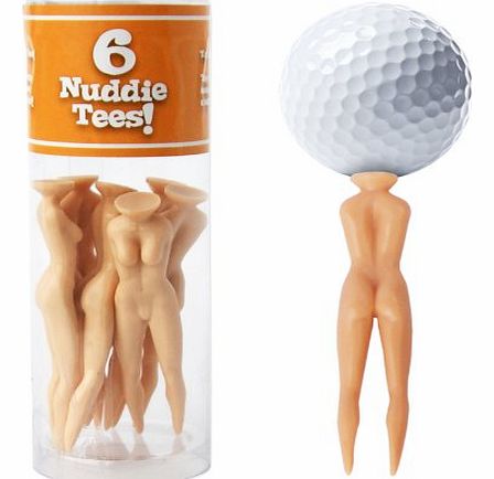 Second Chance Nuddie Tees - Novelty Golf Tees