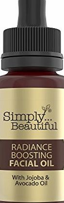 Second Glance Beauty Facial Oil with Vitamin E for Skin; Rebalances Oily, Dehydrated amp; Dry Skin - Contains 100 Natural Oils, Wheat Germ, Jojoba amp; Avocado Oil - 50 ml