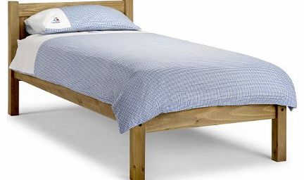 Seconique 3Ft Single Maya Bed Frame - Classic Design - Distressed Waxed Pine