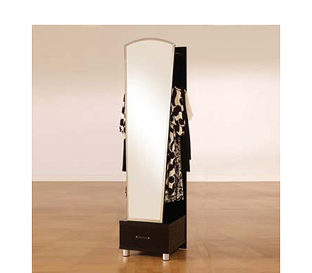 Seconique Charisma High Gloss Wardrobe with Mirror in
