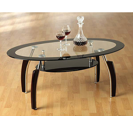 Seconique Clearance - Elena Coffee Table in Black