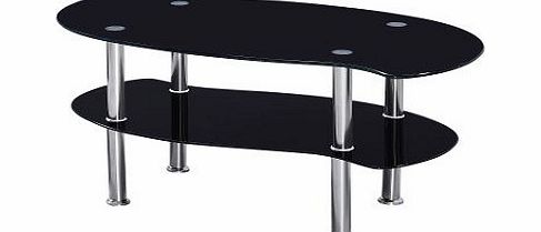 Seconique Colby Coffee Table in Black