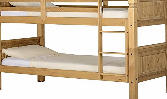 Seconique Corona Bunk Bed in Distressed Waxed Pine